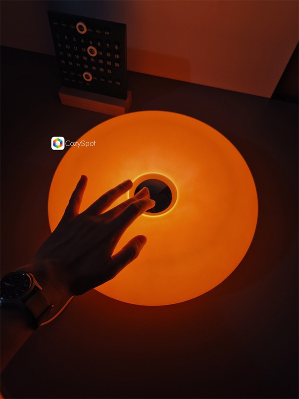 آباژور دیواری برقی مدل Ring-Shaped Lamp
