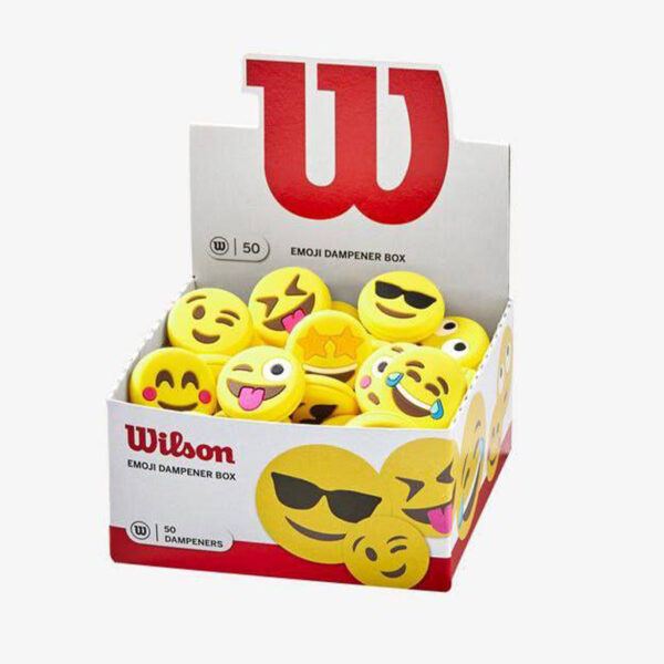 ضربه گیر‌‌ راکت ویلسون مدل EMOJI DAMPENER BOX 50 PACK