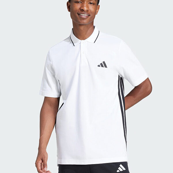 پلوشرت آدیداس مدل Essentials 3-Stripes Piqué