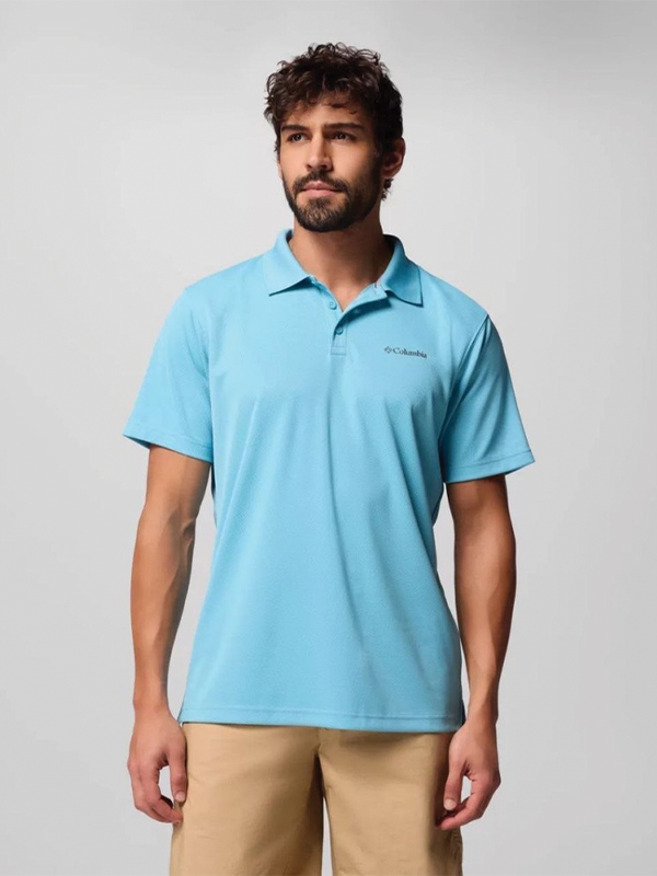 پلوشرت مردانه کلمبیا مدل Men’s Utilizer آبی