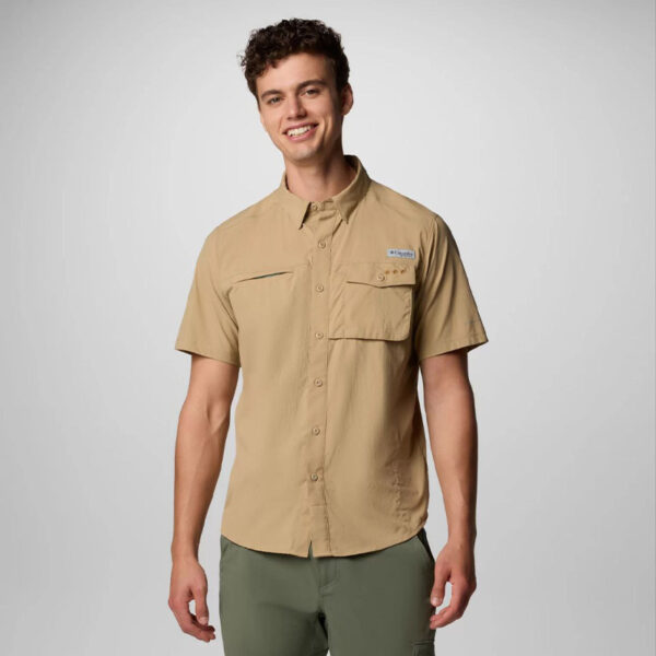پیراهن مردانه کلمبیا مدل PFG Wild Cast™️Short Sleeve