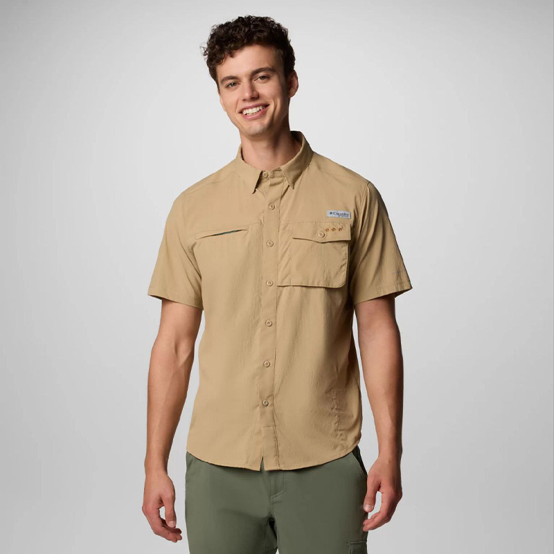 پیراهن مردانه کلمبیا مدل PFG Wild Cast™️Short Sleeve