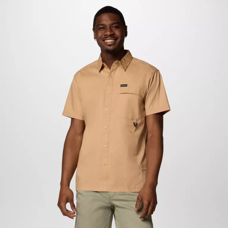 پیراهن مردانه کلمبیا مدل landroamer Twill ss