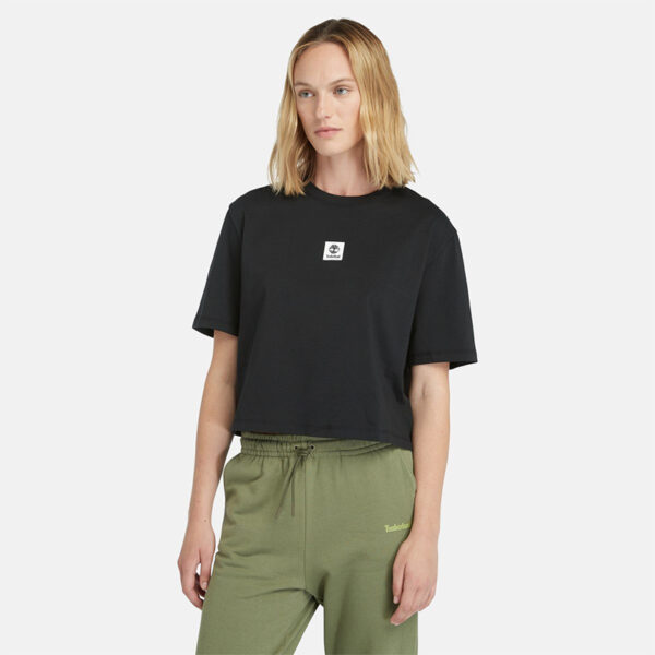 تیشرت زنانه تیمبرلند مدل stack logo T-shirt