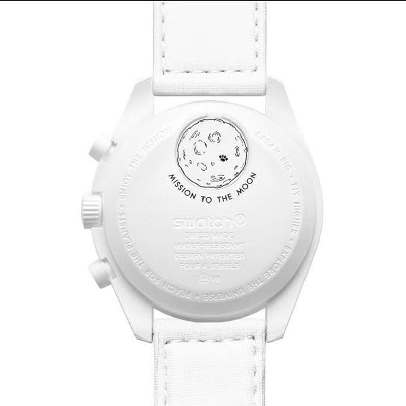 ساعت امگا سواچ مدل MISSION TO MOONPHASE - SO33W700 - تصویر 2