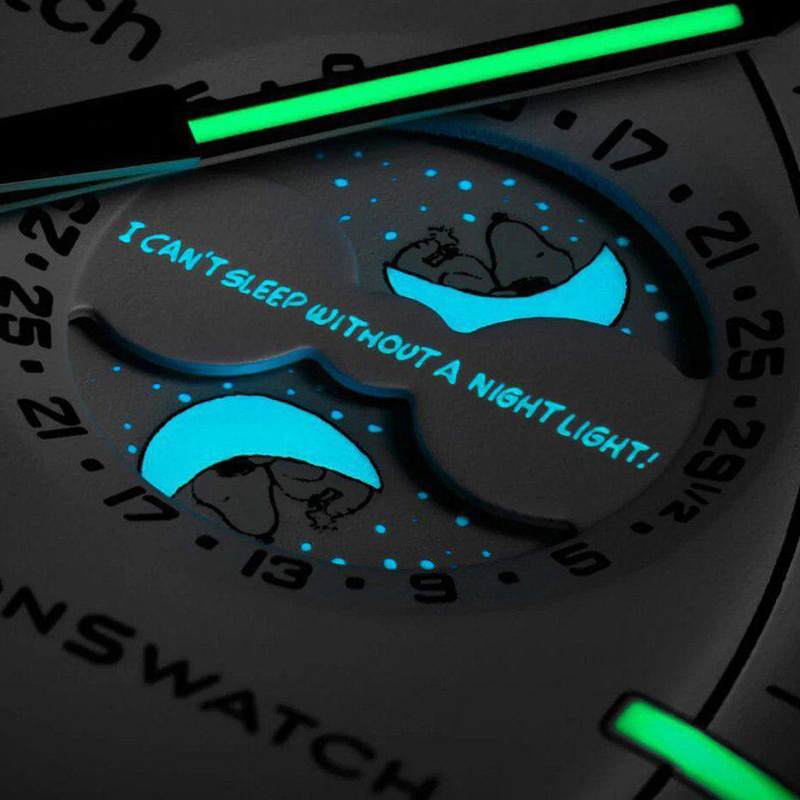 ساعت امگا سواچ مدل MISSION TO MOONPHASE - SO33W700 - تصویر 5