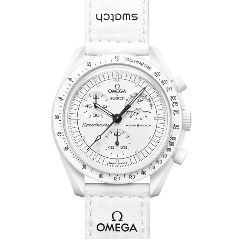 ساعت امگا سواچ مدل MISSION TO MOONPHASE - SO33W700