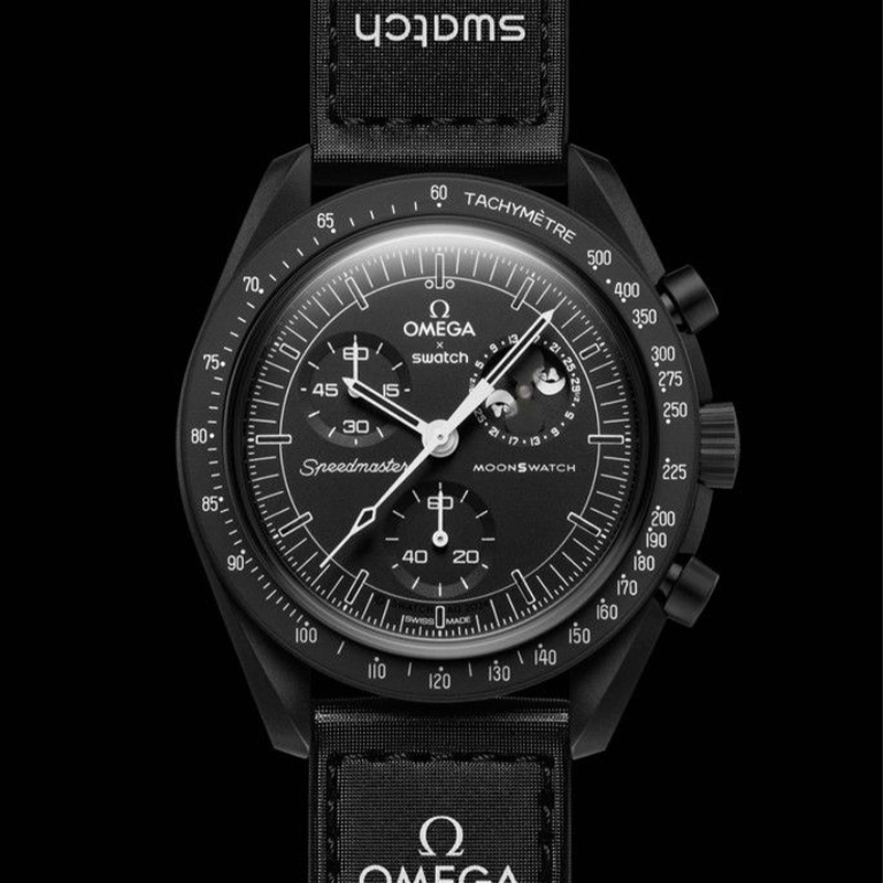 ساعت امگا سواچ مدل MISSION TO THE MOONPHASE