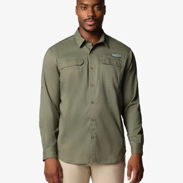 پیراهن آستین بلند مردانه کلمبیا مدل PFG Tamiami II Long Sleeve